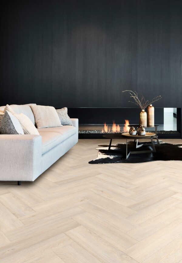 Виниловый пол IVC Moduleo Roots Galtymore Oak 86218 Herringbone - Image 2
