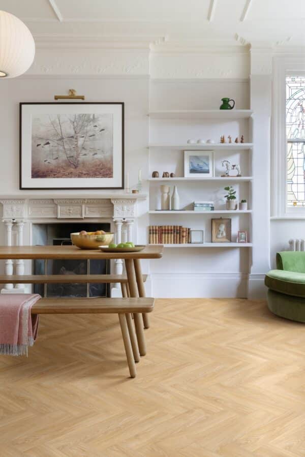 Вінілова підлога IVC Moduleo Roots Laurel Oak 51282 Herringbone - Image 2