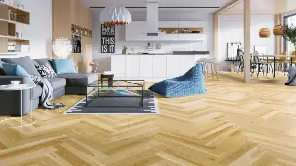 Паркетна дошка Classic 2025 Дуб Ramsey Herringbone
