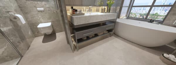 Виниловый пол Apro Stone ST-802 Concrete Sand - Image 3