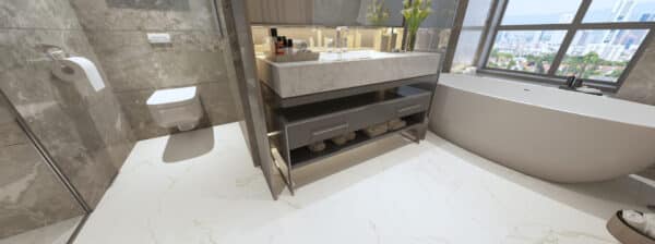 Вінілова підлога Apro Stone ST-805 Carrara Marmor - Image 2