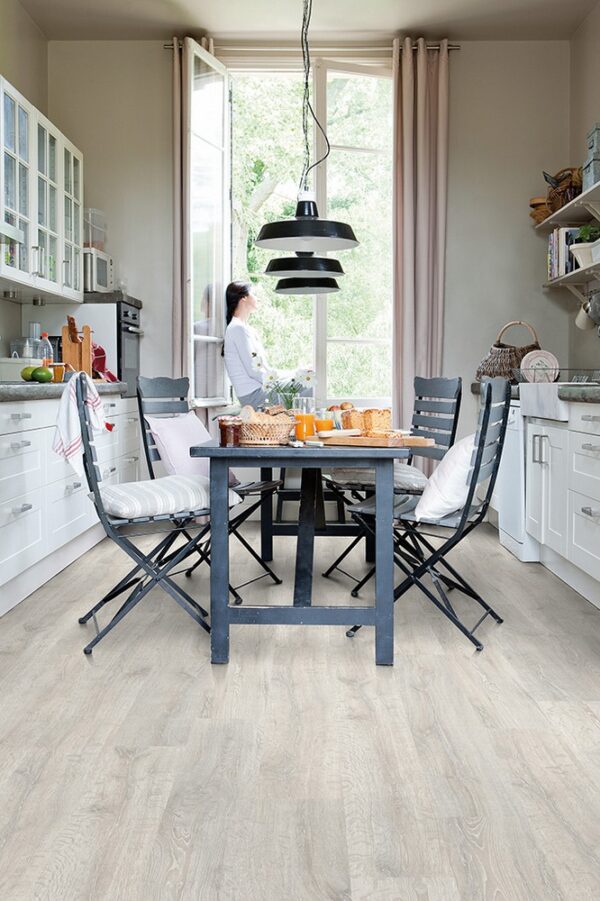 Ламинат Quick step Classic CLM1653 Доска дуба реставрационного белого патинированного - Image 2