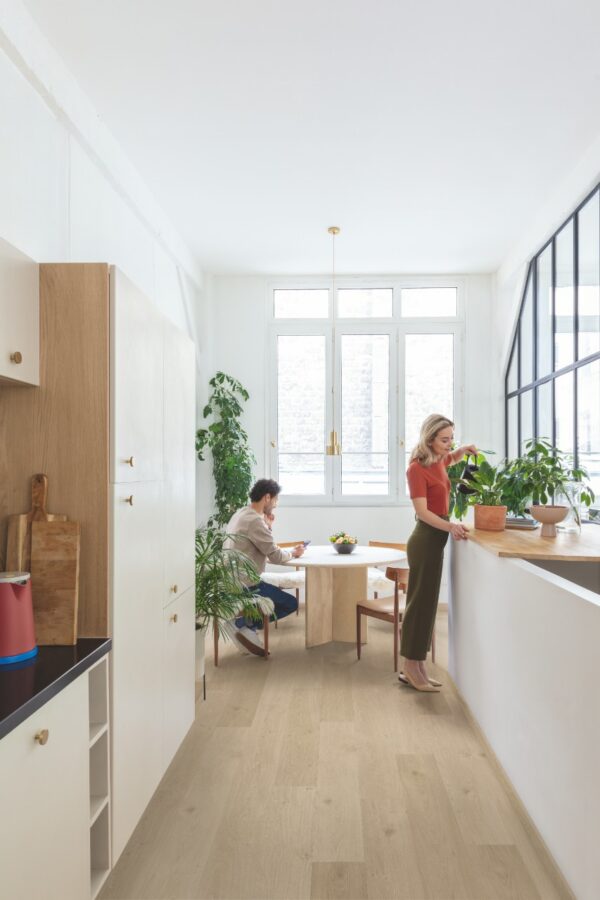 Виниловый пол Quick-Step Blos base 4,0 AVSPT40322 Дуб прибрежный песочный - Image 2