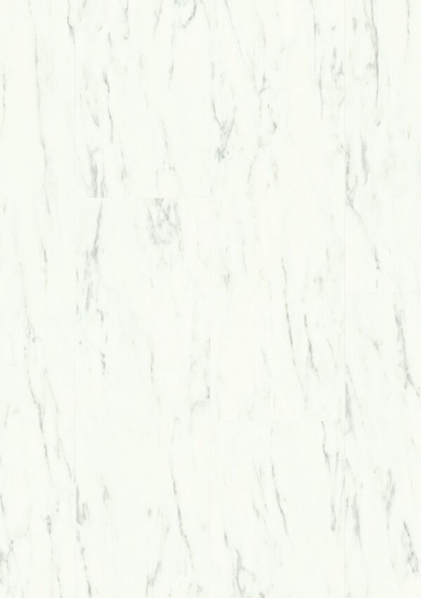 Виниловый пол Quick-Step Oro base AVSTT40136 Белый Каррарский Мрамор