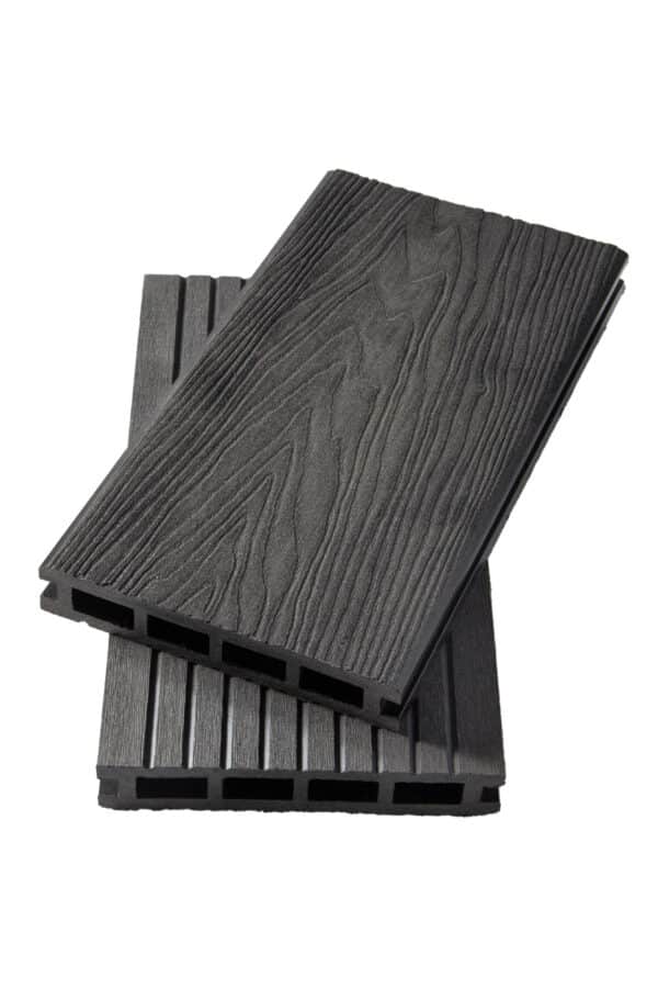 Терасна дошка Polymer&Wood Premium 3D - Антрацит - Image 3