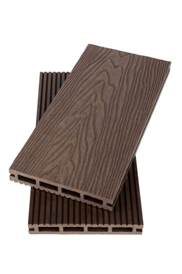 Терасна дошка Polymer&Wood Privat 3D - Венге - Image 2